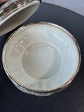 (A) Rosenthal Germany Chippendale Porcelain Lidded Bowl
