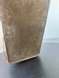 Blue Vintage Metal Picnic Basket