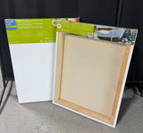 Pair of 18x24 Sealed Artist’s Loft Level 3 Gallery Wrapped Canvases