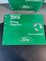 Pair of 2004 Ford Thunderbird Shop Service Repair Books