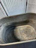 Copper & Tin Vintage Lidded Boiler Wash Tub
