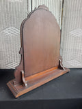 Berkey & Gay Vintage Wooden Tabletop Vanity Mirror