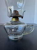 Eagle Vintage Glass Oil Lamp