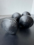 Pair of Drakkar Noir Plastic Coated 3.3LB Dumbbells