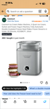 Cuisinart 2QT Frozen Sorbet & Ice Cream Maker