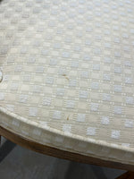 Dining Table, (2) Leaves, Table Pads, and (4) Chairs***HEAVY ITEM***