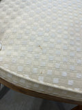 Dining Table, (2) Leaves, Table Pads, and (4) Chairs***HEAVY ITEM***