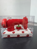 Dritz Sewing Machine Pin Cushion with Tape Measure in Box