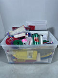 Gift Wrap Lot: Boxes, Tissue Paper, Wrapping Paper, Gift Tags, Ribbon
