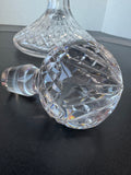 (H) Waterford Crystal Lismore Ship’s Decanter with Stopper