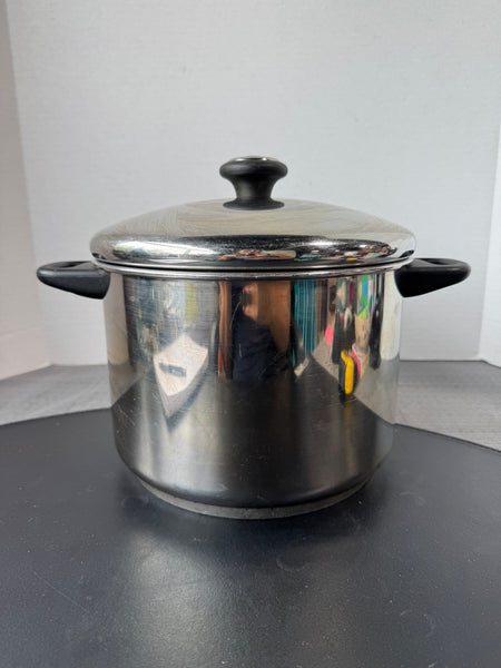 Meyer Stainless Steel Lidded Stock Pot