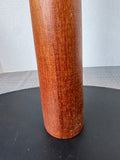 Seashell Accented Stainless Steel & Wooden Pepper Mill (WORKS)