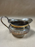 3 Piece Viners Of Sheffield Silver Teapot Creamer And Sugar