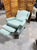 Bradenton Young Pale Green Wingback Reclining Chair