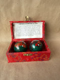 Chinese Exercise Balls In Case