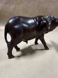 Water Buffalo Ironwood Figurine