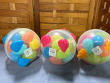 Set of 3 Easter Egg Carriers, Each with 18 Plastic Eggs