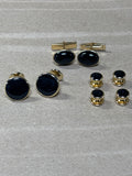 14K Gold Plate Cuff Link Set