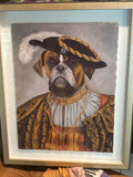 Carol Lew Noble Boxer Print; Signed