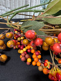 Assorted Lot of Autumn Faux Florals & Picks