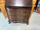 Antique Slant Front Secretary Desk