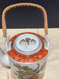 Satsuma Decorative Peacock Teapot