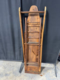 Primitive Wooden Vintage Folding Ironing Board AS IS (READ DESCRIPTION CAREFULLY)