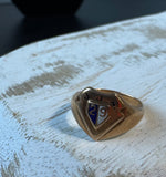 14K Gold Signet Ring SIZE 6.5