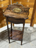 Antique Wooden Smoking/Tobacco Stand