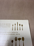 Williamsburg Royal Shell 5 Piece Place Setting In Box From Lenox - Appears Unused // 4 Sets Available // PRICED INDIVIDUALLY(C)