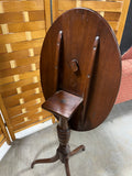 Oval Tile Top Table