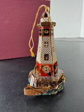 Baldwin 24KT Gold Finished Brass North Atlantic Lighthouse Ornament