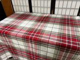 Cynthia Rowley Red Plaid Tablecloth