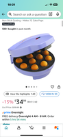 Babycakes Electric Cake Pop Maker (WORKS)