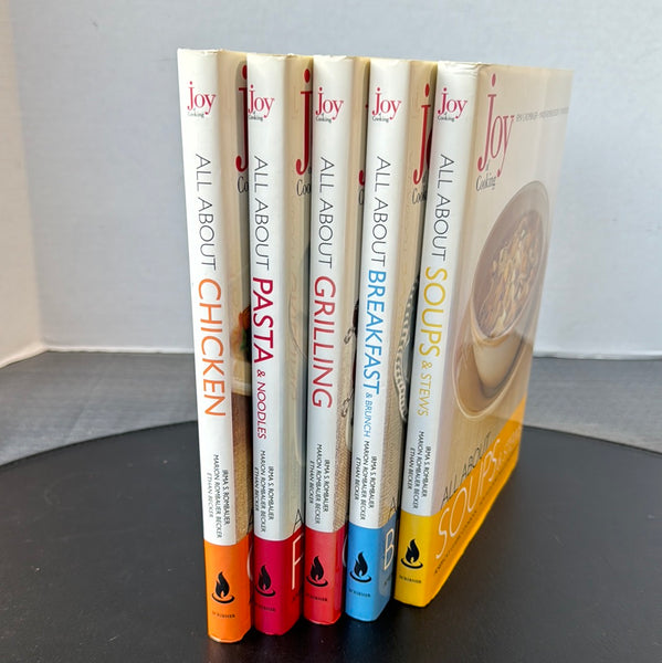 (I) Set of 5 Joy of Cooking Series Cookbooks
