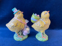 Pair of Easter Musical Chicks