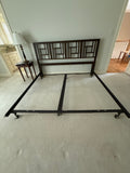 King Headboard with Metal Frame
