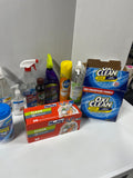 Cleaning Lot T, Most items at least half full