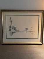 Raccoon & Owls Print by Peter Parnell; Signed & Numbered (217/1500)