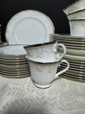 56-Piece Waterford Brocade Fine China Set