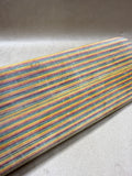 Rectangular Wooden Rainbow Striped Cutting Board