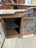 Antique Carved 2 Piece Ornate Hutch***HEAVY ITEM***READ DETAILS ON PICK UP POLICY***