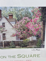Art on the Square 2002 Poster by DePaul; Signed
