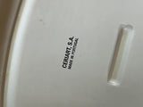 Ceriart S.A.  White Oval Ceramic Platter