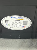 Euro United Plastic Storage Bins, Set of 2
