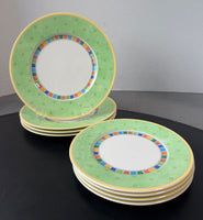 (C) 8-Piece Villeroy & Boch Twist Alea Verde China Set