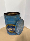 Industrial Farmhouse Style Vintage Procter & Gamble Flakewhite Storage Tin