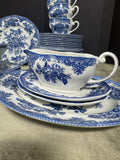 75-Piece Johnson Bros England Asiatic Pheasant Earthenware China Set