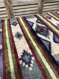 Southwestern Inspired Accent Rug READ DESCRIPTION