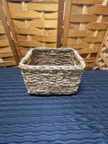 Small Rectangle Basket with Side Handle Cut Outs